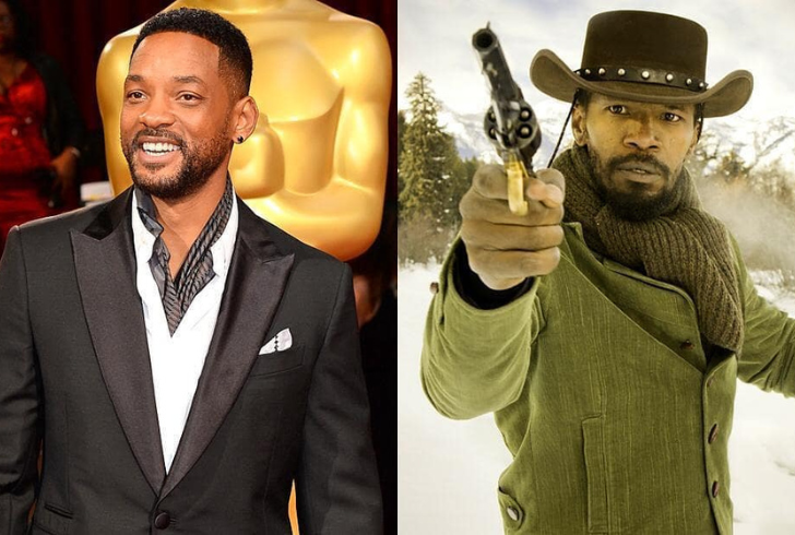 Will Smith and Jamie Foxx as Django