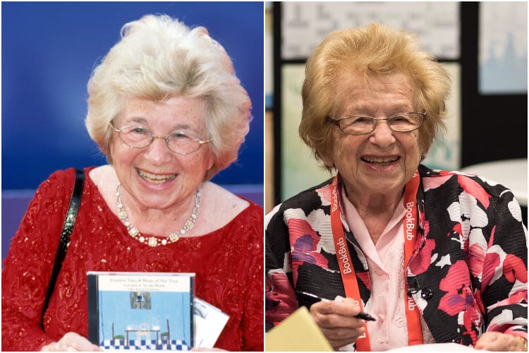 Older celebrities who like to serve pastries.
