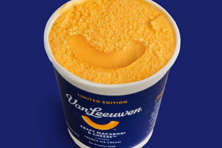 Macaroni and Cheese Flavored Ice Cream