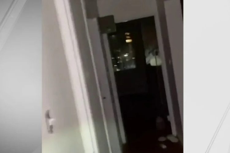 Samantha Hartsoe New York Apartment Behind Bathroom Mirror