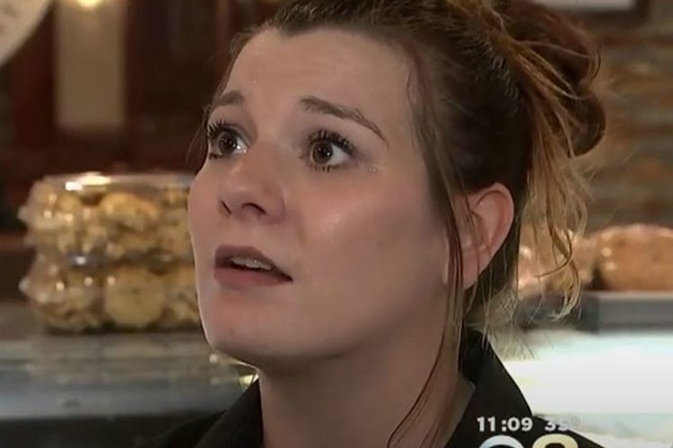 Mysterious Police Officer Pregnant Waitress Message Note