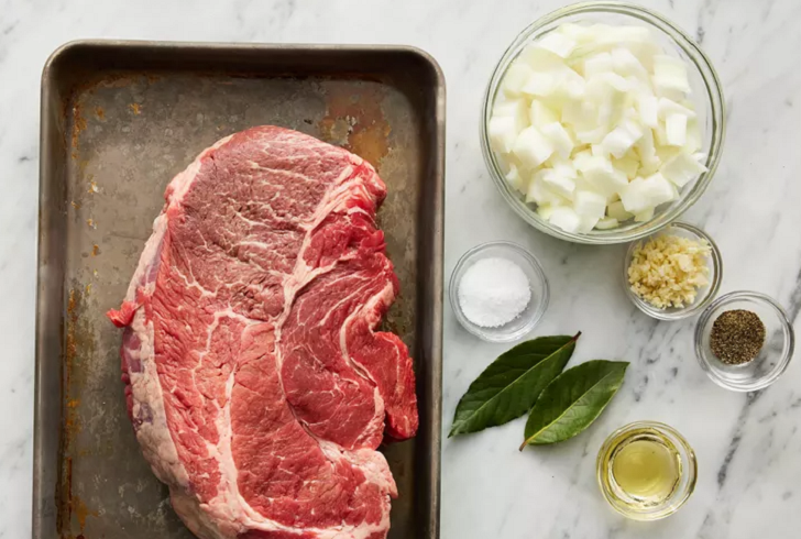 The basics of chuck roast recipe.